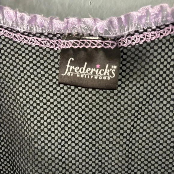 Frederick’s of Hollywood | mesh | ruffle | stretch | lingerie | M - Picture 8 of 8